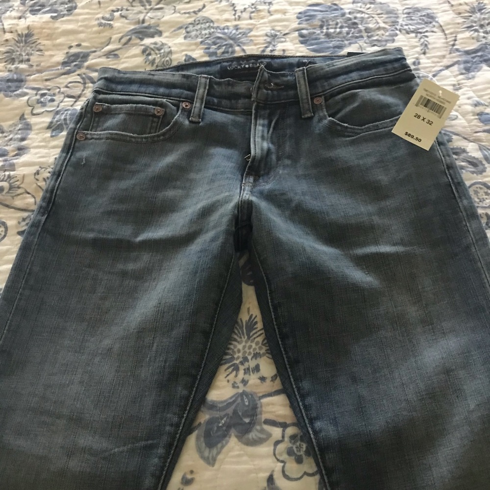 Men’s Lucky jeans -NWT-101 skinny-28X32